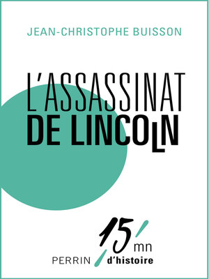 cover image of L'assassinat de Lincoln